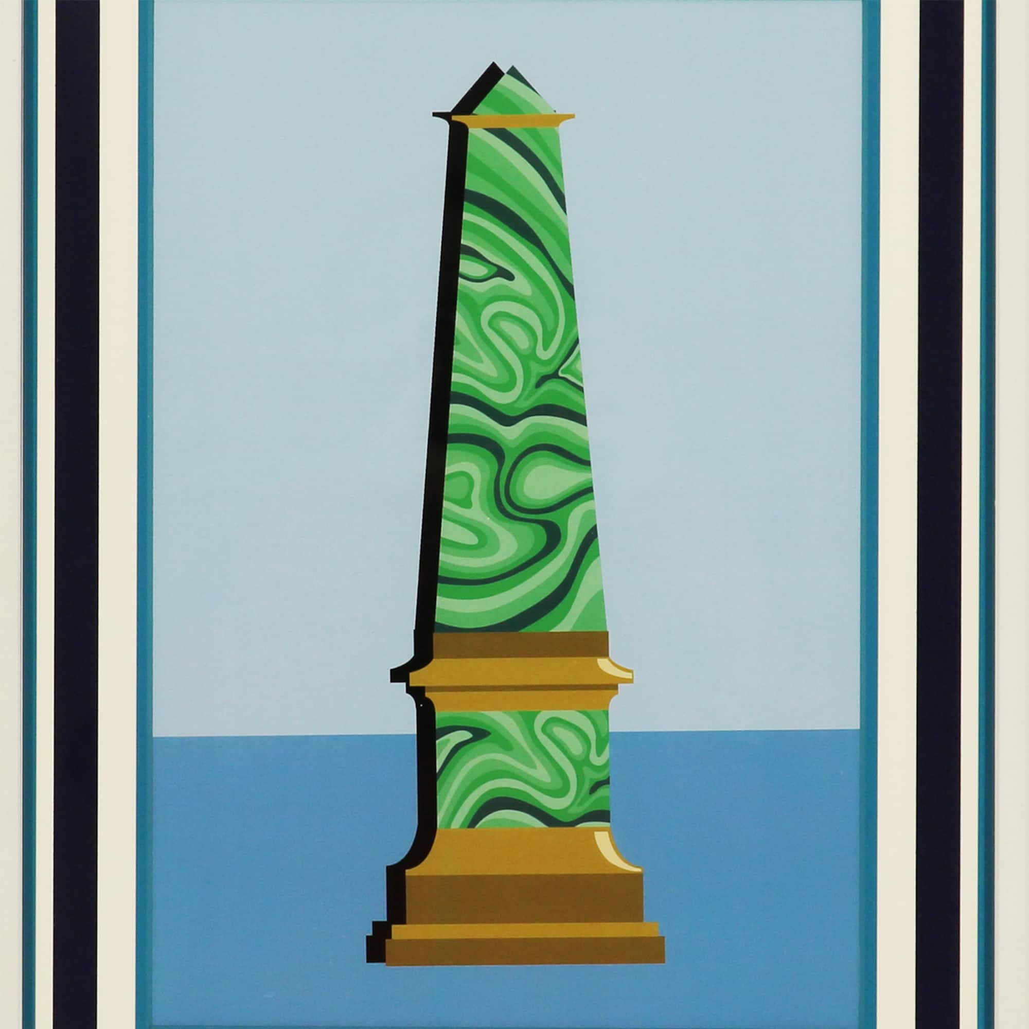 Jonathan Adler x Michaels 18.5" Blue & Green Monument Wall Art